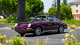 Bild: Porsche 911 T (1973) - als Lot 163 an der Broad-Arrow-Versteigerung am Monterey Jet Center 2024