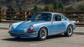 Porsche 911 T "Hot Rod" Coupe (1973) - als Lot 131 an der Broad Arrow Porsche Auction with Air|Water 2024 (1973)