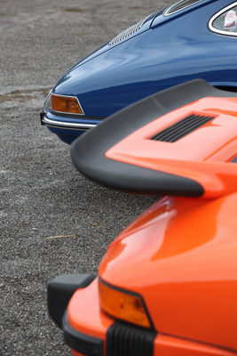 Porsche 911 T - auf ihn folgte dann der "Faltenbalg" beim G-Modell - OSMT Zug im September 2017 (1969)