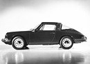 Porsche 911 Targa (1965) - eine der ersten öffentlichen Aufnahmen, mit aufgesetztem Dach und aufgespanntem Rückfenster