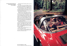 Porsche 911 Targa (1970) - Werbung - in einem Porsche können Sie mehr hinter sich lassen, als Sie denken