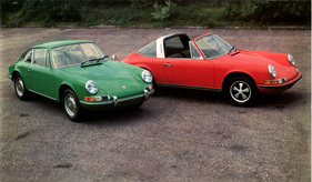 Porsche 911 Targa (1971) - im Verkaufsprospekt von 1971