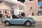Porsche 911 Targa (1972) - in herrlichem Silberblau - Auto d'Epoca Padova 2015