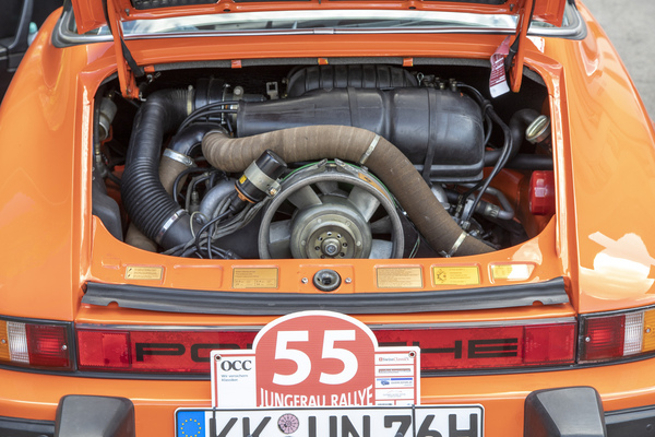Porsche 911 Targa (1976) – Jungfrau-Rallye 2022