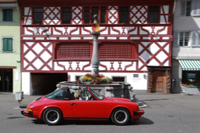 Porsche 911 Targa (1978) - an der OCC Jungfrau Rallye 2020