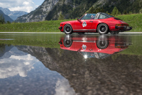 Porsche 911 Targa (1980) - an der Saalbach Classic 2015