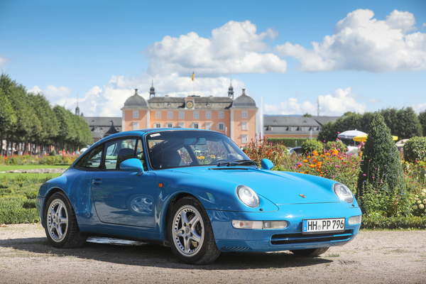 Porsche 911 Targa (1996) - im Schlosspark - 19. ASC Classic-Gala Schwetzingen 2023