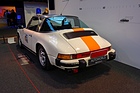 Porsche 911 Targa Gendarmerie (1976) – in der Ausstellung "Porsche Driven by Dreams"