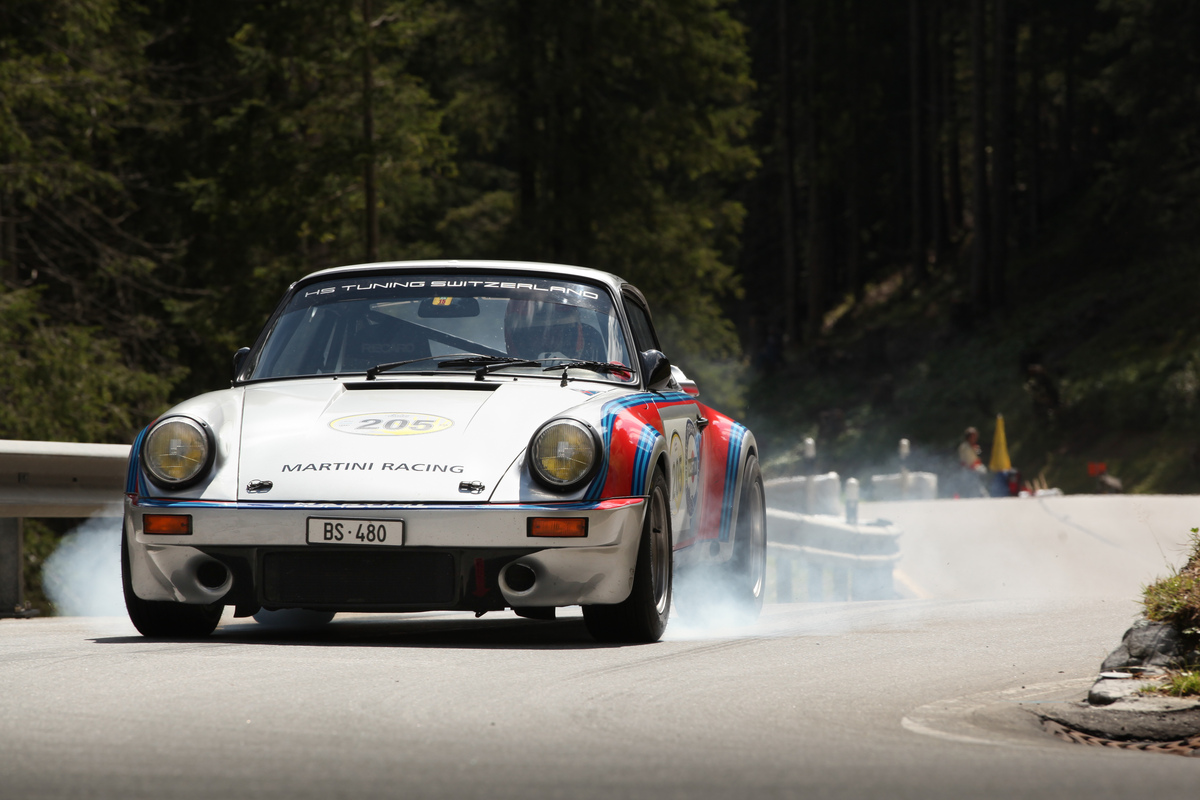 Porsche 911 Turbo 1 (1980) - Arosa ClassicCar Hill Climb 2015