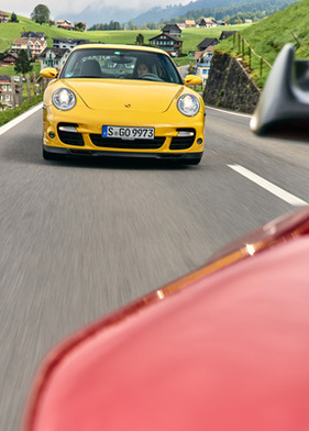 Porsche 911 Turbo (2007) - auf der Verfolgung des Ur-Turbos (2007)