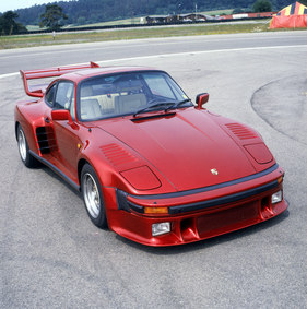 Porsche 911 Turbo 3.3 Flachbau (1985) - Sonderkonstruktion für Mansour Ojjeh (TAG)