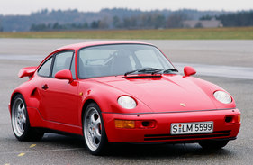 Porsche 911 Turbo 3.6 Flachbau (1993) - auf vom Typ 964 gab es flache Varianten (1993)
