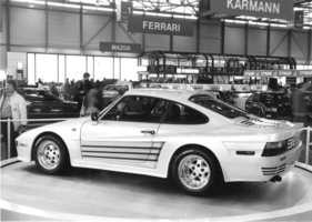 Porsche 911 Turbo 969 Rinspeed (1985) - glänzend gelungene Transformation von Rinderknecht - Genfer Automobilsalon 1985