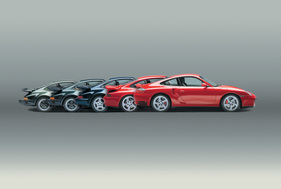Porsche 911 Turbo (996) (2000) - fünf Generationen Turbo-Porsche 1975-2000