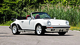 Image: Porsche 911 Turbo Cabriolet (1989) - as lot 146 at the Broad Arrow auction at the Monterey Jet Center 2024