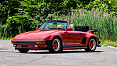 Bild: Porsche 911 Turbo Cabriolet “Flachbau” (1989) - als Lot 244 an der Broad-Arrow-Versteigerung am Monterey Jet Center 2024