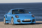Porsche 911 Turbo S (2009) - in schönem Hellblau
