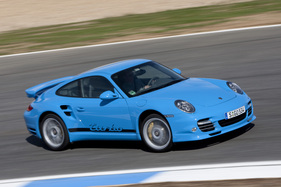 Porsche 911 Turbo S (997) (2009) - dynamisch unterwegs