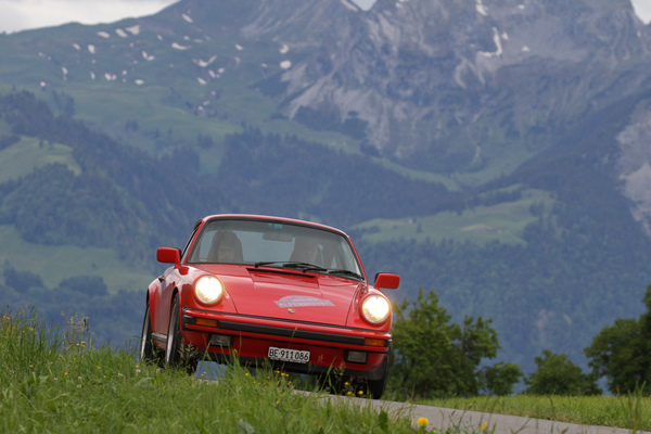 Porsche 911 - am Alpenbrevet 2020