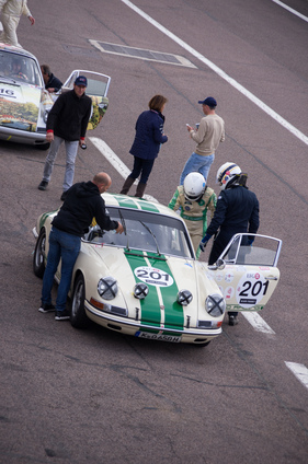 Porsche 911 () am Grand Prix de l'Age d'Or 2016 in der Kategorie "Sixties Endurance"