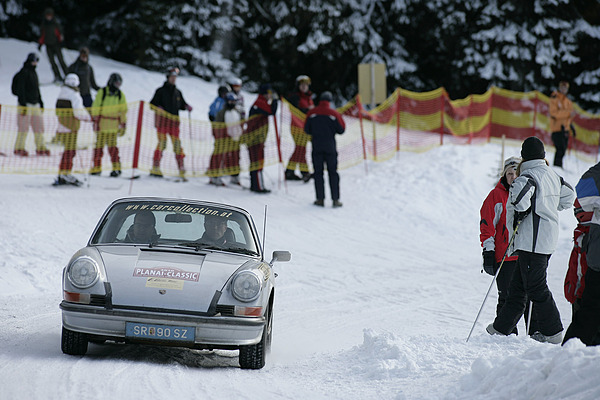 Porsche 911 an der Planai Classic 2010