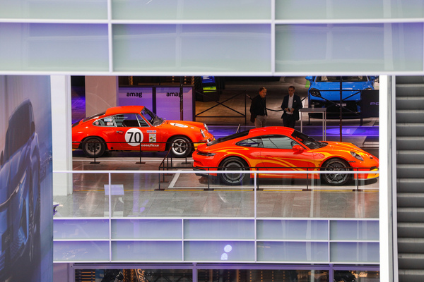 Porsche 911 heute und vor 50 Jahren - 38. Auto Zürich 2025