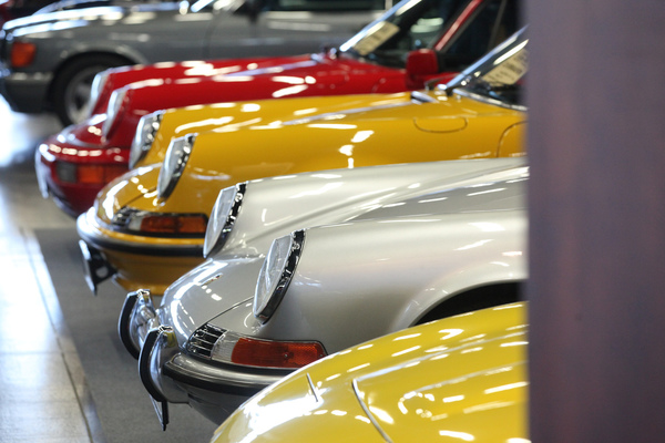 Porsche 911 in Reih' und Glied - Classic Expo Salzburg 2019