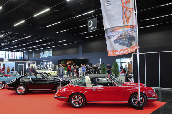Porsche 911 in Rot und Schwarz - Classic Expo Salzburg 2019