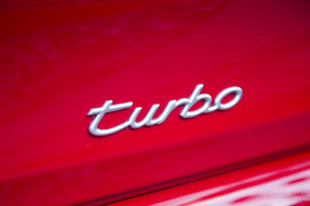 Porsche 911 turbo 3,6 (1997) - Schriftzug auf dem Heck