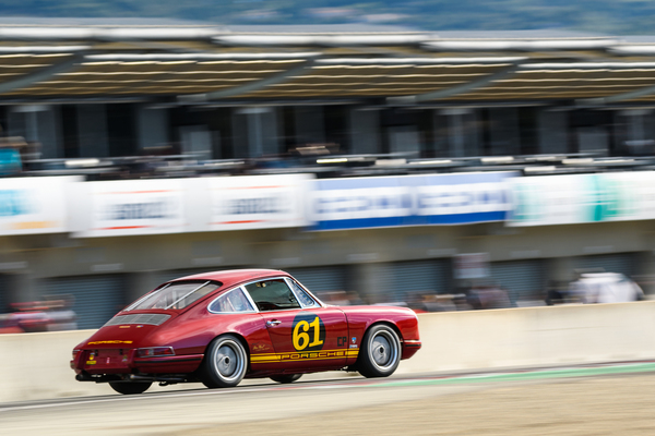 Porsche 911 unterwegs - Porsche Rennsport Reunion 2018