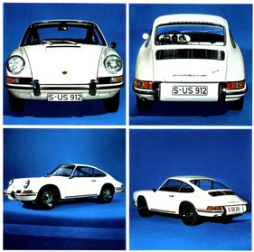 Porsche 912 (1965) - Werbeaufnahmen aus dem Verkaufsprospekt des Jahres 1965