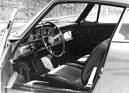 Porsche 912 (1965) - das Cockpit mit der vereinfachten Armaturenausstattung