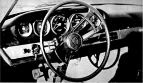 Porsche 912 (1967) - das modellgepflegte Armaturenbrett im Porsche Porsche 912 (1967) - das modellgepflegte Armaturenbrett im Porsche