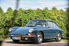 Porsche 912 (1967) - nur mit vier Zylindern, aber erfolgreicher im Verkauf als der Sechszylinder - 18. ASC-Classic-Gala Schwetzingen 2022