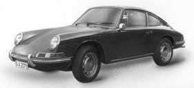 Porsche 912 (1967) - serienmässig mit Stahlrädern