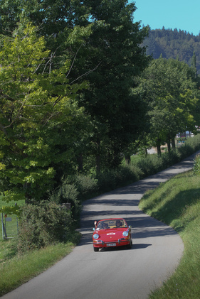 Porsche 912 (1968) - an der OCC Jungfrau-Rallye 2016