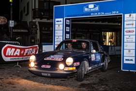 Porsche 912 Targa (1968) - am Winter Marathon 2014