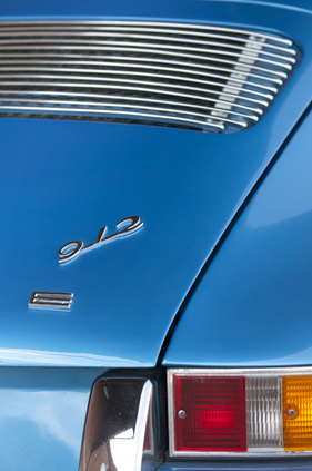 Porsche 912 Targa (1968) - der 912-Schriftzug war immer montiert und konnte nicht abbestellt werden