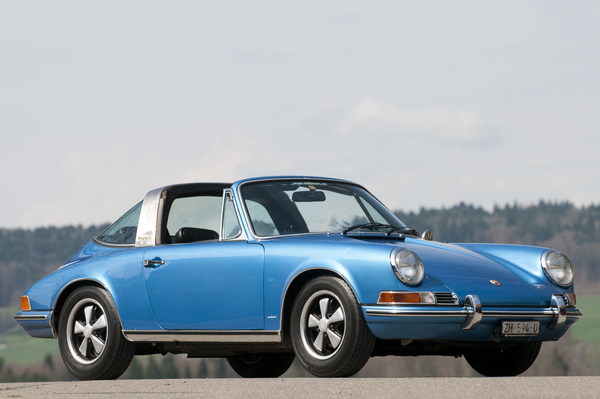 Porsche 912 Targa (1968) - der 912 wurde erst mit Verzögerung auch als Targa ausgeliefert