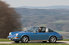 Porsche 912 Targa (1968) - die blaue Farbe steht dem 912-er sehr gut