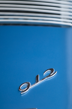 Porsche 912 Targa (1968) - gleiche Schriftart wie beim 911-Schriftzug