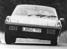 Porsche 914 (1973) - im Kurvengrenzbereich