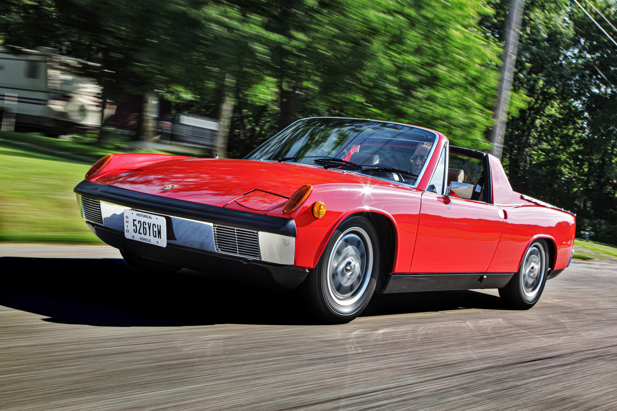 Porsche 914/4 Pickup (1971) - der Pickup in voller Fahrt