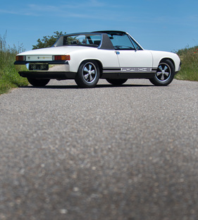 Porsche 914-6 (1970) - die Fuchsfelgen waren nicht Serienausstattung