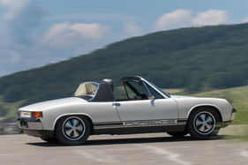 Porsche 914-6 (1970) - die Gestaltung bot aerodynamische Vorteile gegenüber dem 911