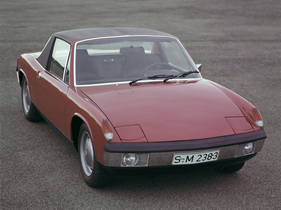 Porsche 914-6 (1970) - flache Front dank Klappscheinwerfern