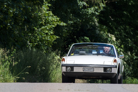 Porsche 914-6 (1970) - wirkt recht kantig von vorne