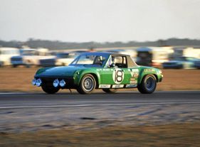 Porsche 914/6 (1971) - Ralph Meaney, Bill Bean und Gary Wright waren die Fahrer (24 Stunden Rennen von Daytona 1971)