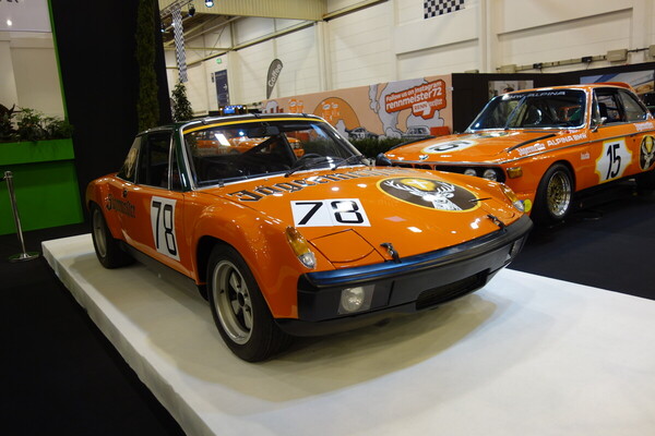 Porsche 914/6 GT (1971) – gefahren von Schimpf/Koob beim 1000-km-Rennen auf dem Nürburgring 1972 – Essen Motor Show 2023