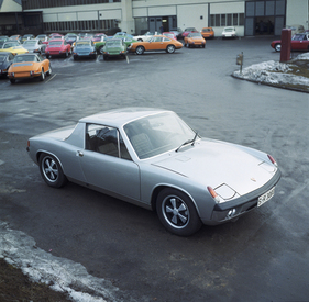 Porsche 914/8 (1969) im Werk 2 Porsche 914/8 (1969) im Werk 2